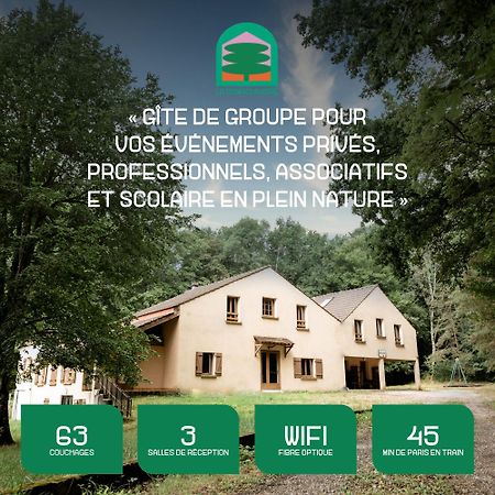 La Donaclaudre: Group Gite for Nature Events near Disneyland Paris Saint-Augustin  Exterior photo